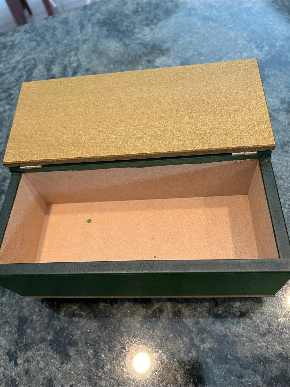 Floral Landscape Decorative Keepsake Box/tea box